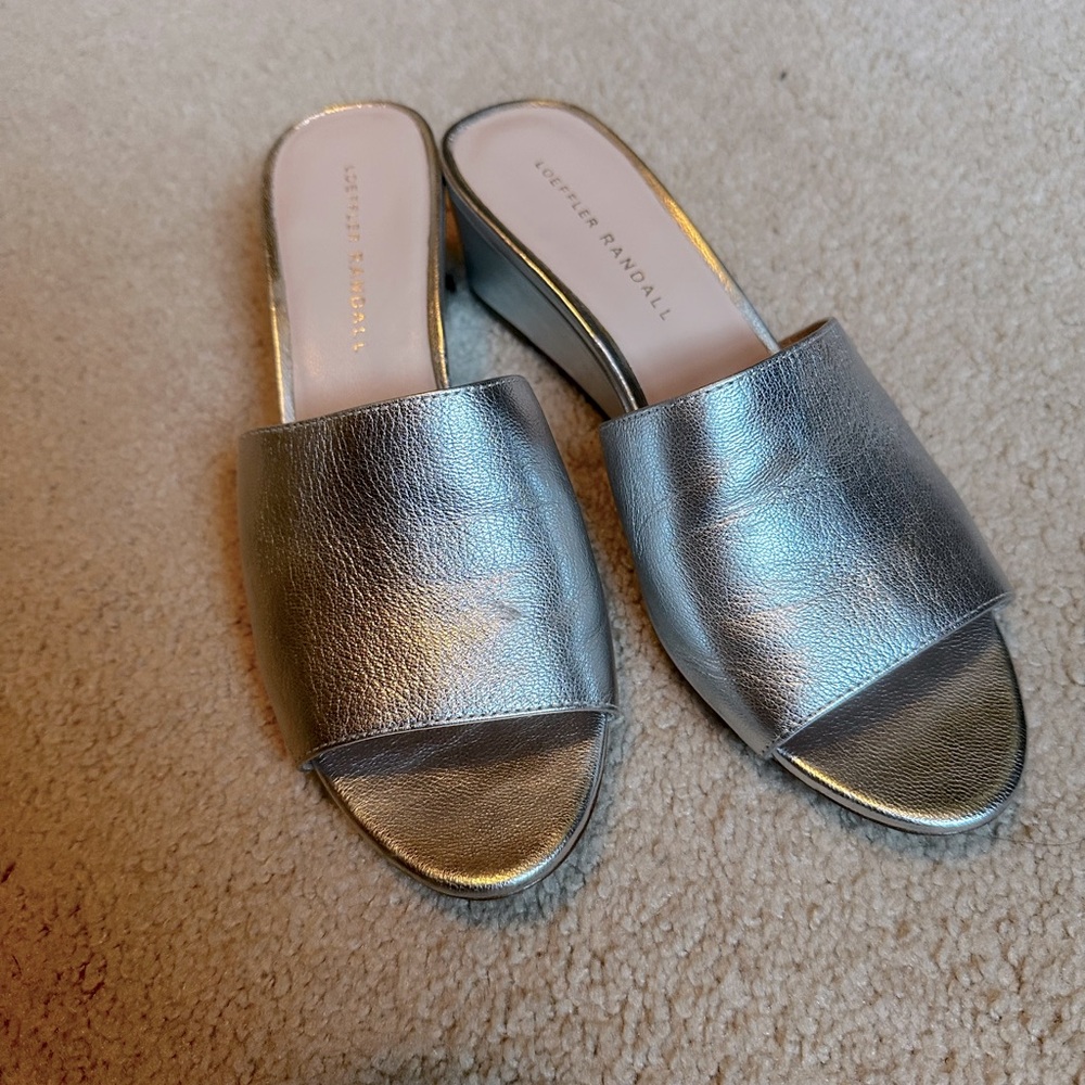Loeffler Randal Wedge Sandals size 38